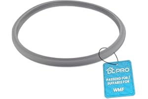 DL-pro Guarnizione pentola a pressione [Ø 22 cm) per WMF Perfect & Perfect Plus 60.6855.9990, 60.6855.9997 – pezzi di ricambio WMF Perfect – WMF pentola a pressione ricambio – anello di tenuta in