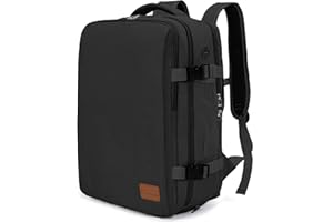 Xkdoai Zaino per Easyjet 45x36x20 Antifurto Zaino da Viaggio Uomo Porta PC 15.6 Pollici Laptop Portatili Lavoro Aereo Bagaglio a Mano per Viaggio Ufficio Università