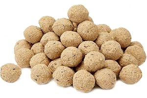 GARDEN TING Premium Suet Fat Balls Wild Bird, Pack of 50