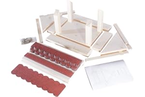 MARTINSHOF ROTHENBURG DIAKONIEWERK Vogelhaus Bausatz (Klein) - Rot Manufaktur Martinshof L.:32,0cm B.:29,5cm H.:28,0cm Vogelhäuschen, Futterspender Outdoor. Holz