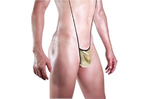 Men's Exotic Apparel - Underwear Jumpsuit with V-Shaped Cut for Modern Men