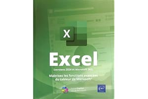 Excel (versions 2024 et Microsoft 365) - Maîtrisez les fonctions avancées du tableur de Microsoft®