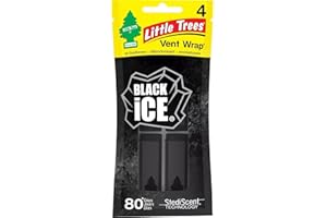 Little Trees Vent Wrap, Black Ice-80 days