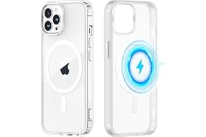 Yoedge Przezroczyste magnetyczne etui do iPhone 11 Pro 5,8" [kompatybilne z Magsafe/Wallet] smukłe, cienkie silikonowe etui z tworzywa TPU, odporne na uderzenia, odporne na zarysowania, antypoślizgowe