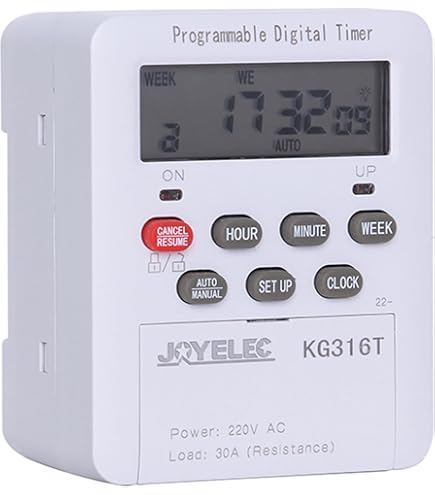 Timer Digitale GEYA THC-20A Programmabile Giornaliero/Settimanale 12-240V AC/DC - Foto 2