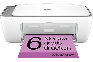 HP DeskJet 2820e Multifunktionsdrucker, 6 Monate gratis drucken Instant Ink inklusive, Drucker, Scanner, Kopierer, WLAN