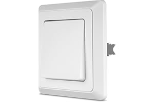 REV PrimaLuxe podtynkowy włącznik światła, wyłącznik i przełącznik, biały
