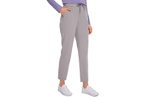 CRZ YOGA - Pantalones Deportivos Casuales con Bolsillo para Mujer -71cm