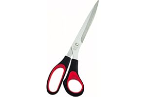 WEDO EFCO 1803105 Universal scissors 25,5 cm black/red, 20 x 10 x 4 cm