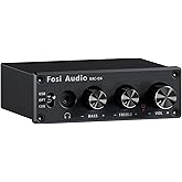 Fosi Audio Q4 Wzmacniacz Słuchawkowy DAC, Mini Stereofoniczny Wzmacniacz Cyfrowo-Analogowy, USB COAX OPT do 3,5 mm Gniazda AU