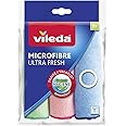 Vileda Microfibre ULTRA FRESH Cloths | Anti-bacterial* | all-purpose cloth |30 x 30 cm | Multipack 3 Pcs