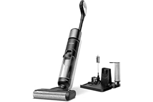 Ultenic AC1 Elite Odkurzacz bezprzewodowy na mokro i sucho z funkcją mopowania, 3 w 1, 50 min, inteligentne wykrywanie brudu, moc ssania 14000 Pa, samooczyszczanie, podwójny zbiornik 1,15 l