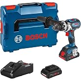 Bosch Professional GSB 18V-110 C (GBA 2x4.0 Ah ProCore, GAL 1840, L-BOXX)
