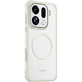 GIOPUEY Magnetic Case for OPPO Find X9 Pro, Compatible with MagSafe, Matte Hard PC Case + Soft TPU Case Cover - Beige