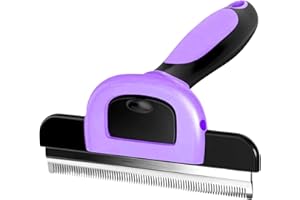 FurGroom Deshedding Tool for Dogs and Cats-Reduces Shedding by Up to 95% in Less Than 10 Minutes—best Choice for Grooming and Deshedding Your Lovely Pets. Dog Cat Horse Rabbit Brush.