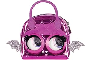 PURSE PETS MICRO - CHAUVE-SOURIS - MINI COMPAGNON FORMAT SAC A MAIN - Petit Animal A Accrocher A Son Purse Pets Ou A La Ceinture - Bouge Les Yeux - 6064314 - Jouet Enfant 5 Ans et +