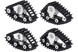 XBERSTAR TRX4M zdalnie sterowane opony śniegowe do Traxxas 1/18 TRX4M RC samochód 4 szt. opony śniegowe koła gąsienicowe opony śniegowe do Traxxas 1/18 TRX4M RC części do ulepszenia samochodu