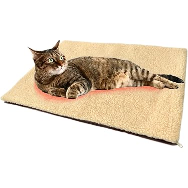 Weiche Haustierdecke Aus Korallensamt – Flauschige Schlafmatte Für Katzen & Hunde – Größe M (55x42 Cm), Rosa