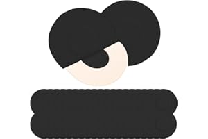 STARKVISTA 50 Pcs Parches Adhesivos para Freestyle Libre Sensores, Parches Sensor Freestyle Libre 2 y 3, Resistentes al Agua y, Ideal para Uso Diario (50 Pcs Black)