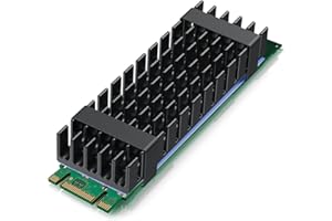 KITNISH M.2 SSD-Kühlkörper Kühler-Set,Aluminium Kühlkörper mit wärmeleitender Klebefolie gegen thermisches Durchgehen Kühlkörpe