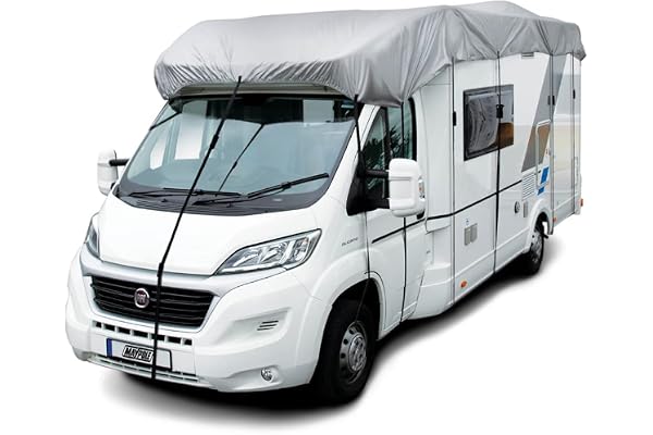 Maypole 9323 Housse supérieure pour camping-car 6,0 - 6,5 m / 19,5' - 21', Argenté.