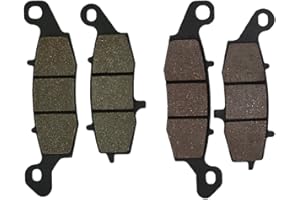 Cyleto Bremsbeläge vorne und hinten für Kawasaki VN900 VN 900 Vulcan Classic / Vulcan Classic LT / Vulcan Custom 900 2006-2014