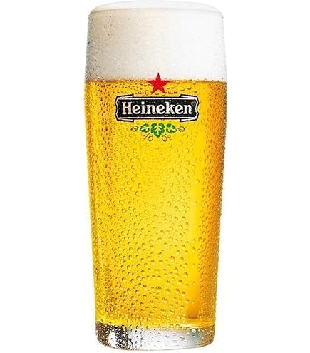 Lot De 6 Verres à Bière HEINEKEN 50 Cl / 500 Ml - Verres Haute Qualité Pour Déguster Ta Bière Préférée