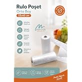 Roll Bag Medium Size 1 Roll Transparent Rustle Bag Market Grocery Bag