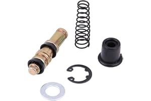 TERISASS coppia pompa freno scooter aerox 50 + Kit riparazione pompa freno 12.7mm Moto Pompa frizione Pompa freno Pistone Pistone Set strumenti di riparazione Set cilindri Cilindro Accessori di riparazione Uni