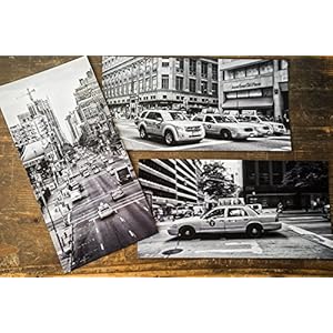 3er Set Postkarten XXL Panorama New York