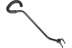 M-WAVE Unisex – Adultos Ciclismo – Barra de Apoyo para niños y triciclos, Color Negro