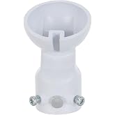 TOMETURE Sloped Ceiling Fan Mounting Bracket: Heavy Duty Fan Bracket Adapter up to 45 Degree for Angled Installation - Works