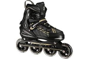 NILS EXTREME Nils Rollers en ligne ABEC7 - Pour homme et femme - Taille réglable