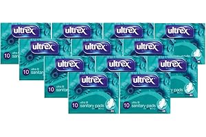 Ultrex Sanitary Pads Ultra Fit 12PK
