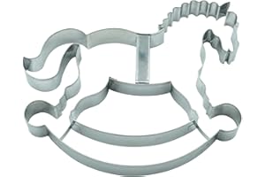 BekkiB Tagliapasta "Cavallo a dondolo" – Dimensioni 16,6 x 13,5 cm – Il formino per biscotti è adatto alla lavastoviglie – 1127