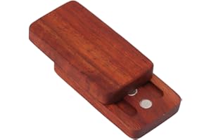 SUNGOOYUE Ciche Zabawki Fidget, Zabawki Antystresowe, Suwak Fidget Czerwone Drzewo SandałOwe Stress Relief Grawerowane Fidget Slider Toy do Biura (Ograniczone pchanie do przodu do tyłu)