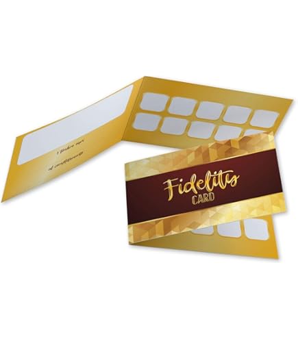 Tessere Fedeltà Per Pizzeria - 10 Caselle Con Bollini Pizza | Carta Punti Per Fidelizzare Clienti - Foto 6