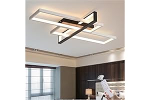 GHiycotdl Plafoniera Led Soffitto,Dimmerabile 3000k-6000k Plafoniera Led, Rettangolari Lampadario Led Soffitto per Corridoio Scala Ingresso Camera da Letto Soggiorno Cucina Cafe