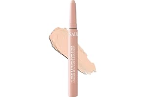 ‎ISADORA IsaDora The Matte Eyeshadow Stick – Glatter braun Lidschattenstift für makelloses Augen-Make-up, langanhaltend, wischfest, wasserresistent – Veganes Make-up, tierversuchsfrei (60 Bare Beige)