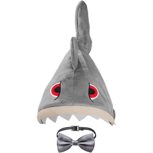 Haifischflosse Kostüm - Graue Stoffflosse Für Partys Und Cosplay