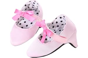 L-Peach Zapatos Fotografía de Tacón para Recién Nacido Bebé Primeros Pasos 0 a 8 Meses