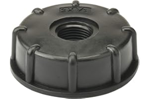 Drado IBC-Adapter 1/2 Zoll Innengewinde Ibc Tank Zubehör IBC-Behälterzubehör Adapterdeckeldeckel