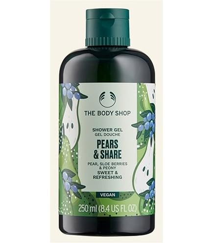 The Body Shop Pears & Share Essential Body Care Set, Vegan, 4