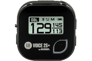 GolfBuddy Voice 2 GPS Golf Buddy New, Black
