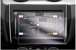 GAFAT [2 pzs] 2017-2023 2024 Suzuki Swift Vitara Ignis Jimny Baleno 7" Navigation Protector de Pantalla, Nano Protector Pantalla para Suzuki SLDA 7" Display Audio System, Antigolpes, 6H Antiarañazos