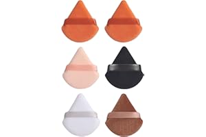 PARENCE.- Zestaw 6 pędzli do makijażu - Niezbędne akcesorium do idealnej aplikacji/miękkie i aksamitne, uniwersalne, kompaktowe - losowe kolory