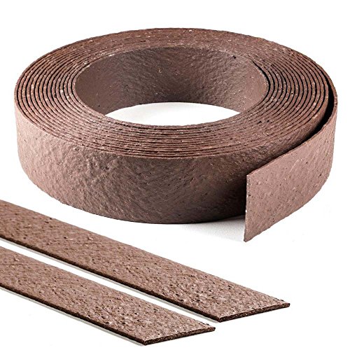 Rasenkante Rasenband Beeteinfassung Beetumrandung 12 x 0,7 cm 25m braun