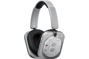 Nothing Headphone (1) Kabellose Over-Ear Kopfhörer mit ANC, bis zu 80h Akkulaufzeit, Hi-Res, Raumklang, wasserfest – Weiß