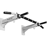 MOVIT Barra per Trazioni - a Muro, Professionale, Carico Massimo 350 kg, in Acciaio, Multifunzione, Antiscivolo, con Gancio e