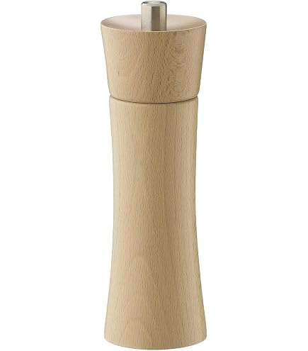 Zassenhaus Portamacinelli In Legno Wengè – Pratico Sottopentola Per Macinaspezie Fino A 5,8 Cm, Con Manico, 17,5x8x1,5 Cm
